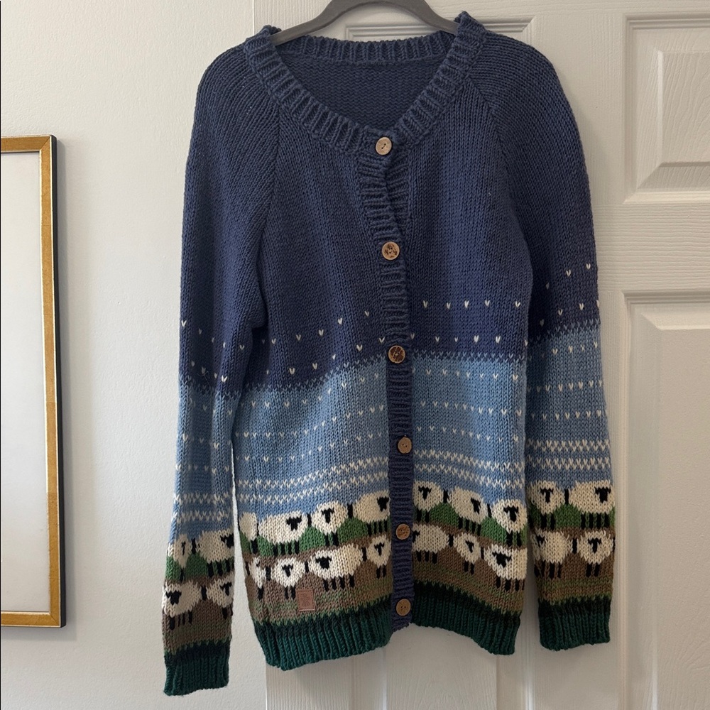 Aran Islands Knitwear Sheep Cardigan